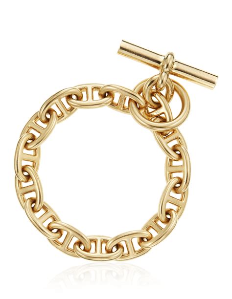 hermes bracelet gold chain|authentic hermes bracelets online.